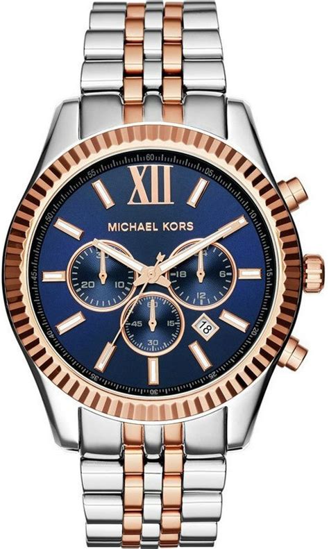 michael kors blue watch mens|michael kors blue dial watch.